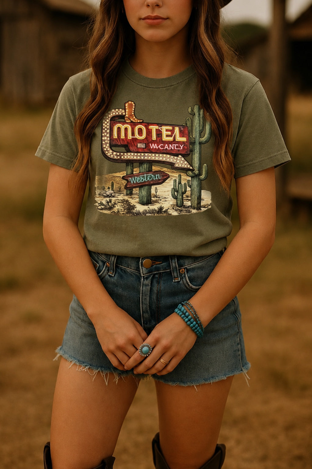Western Motel Graphic Tee