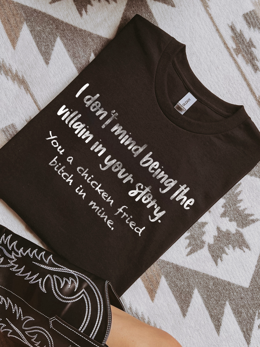 Villain in Your Story Graphic Tee