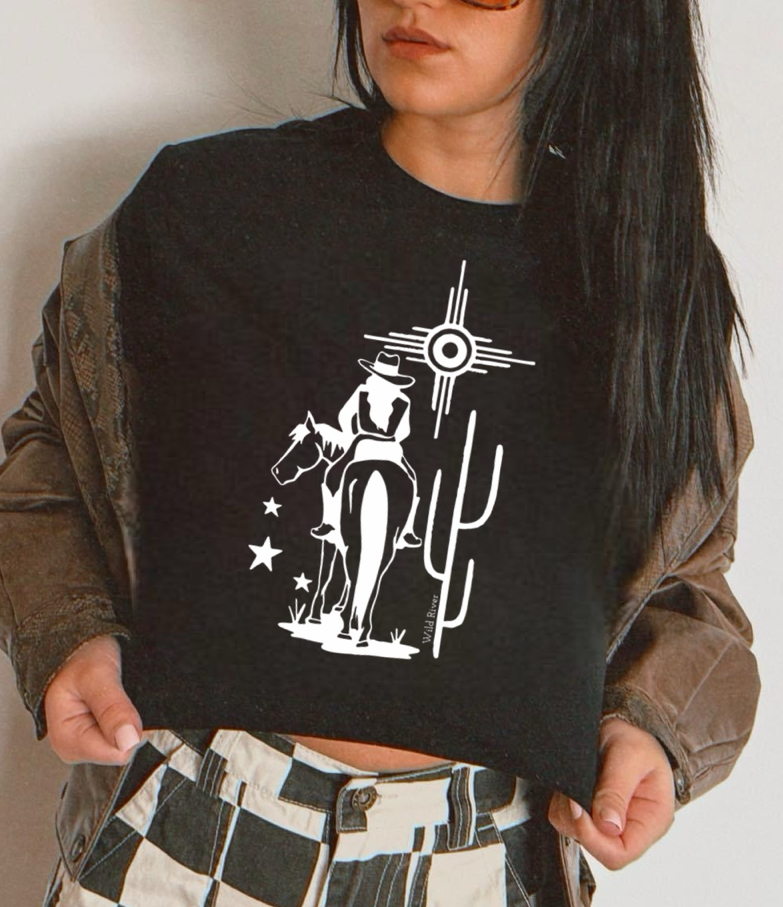 Western Desert Rider Graphic Tee
