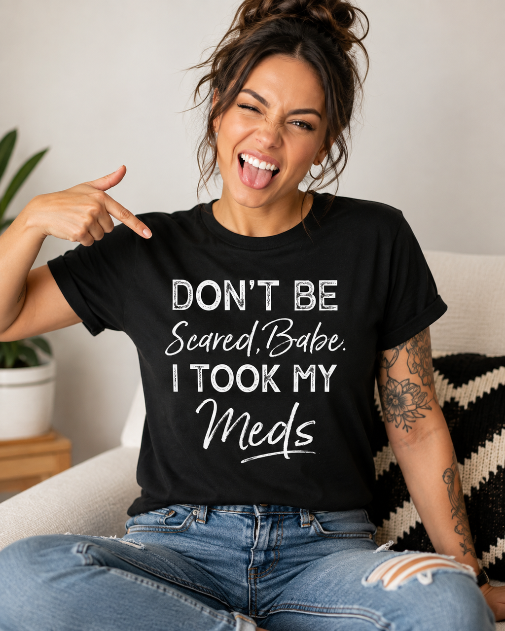 Don’t Be Scared Babe Graphic Tee