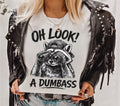 Oh Look A Dumbass Raccoon Graphic Tee